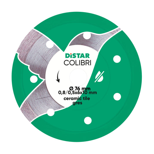 COLIBRI | Diamond Disc for Precise Cutting Ø76 mm – Distar